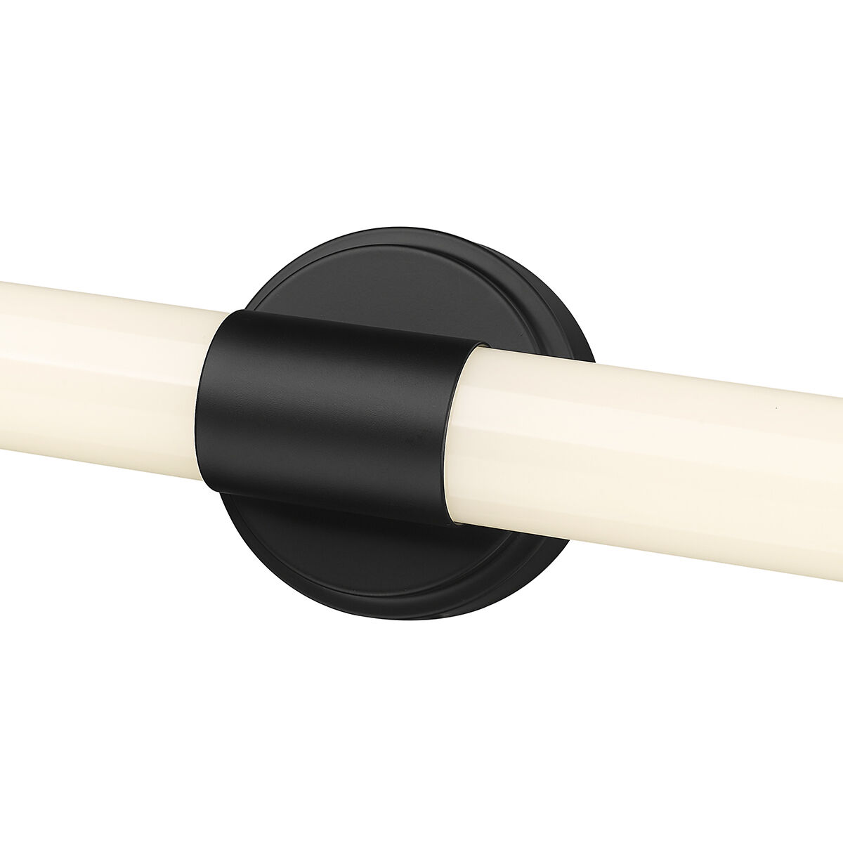 Trumann LED 24 inch Matte Black Bathroom Vanity Light Bar Wall Light